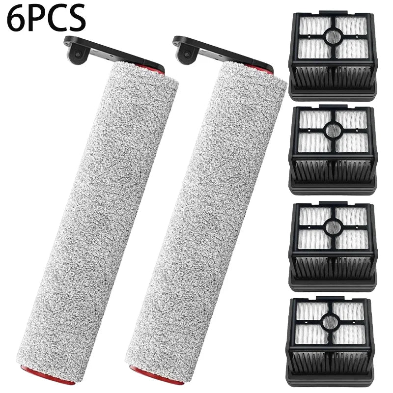 Dreame H12 Pro / H12 Plus  Soft Brush Spare Parts Wet Dry Vacuum Cleaner Roller Hepa Filter Accessories