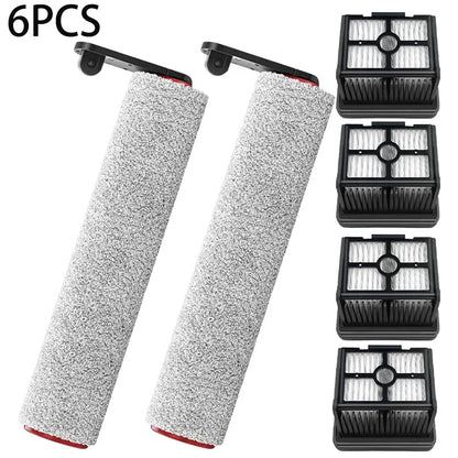 Dreame H12 Pro / H12 Plus  Soft Brush Spare Parts Wet Dry Vacuum Cleaner Roller Hepa Filter Accessories
