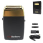 New 11000 RPM 7W Pop Barbers P620 Professional Electric Men's Beard Trimmer Double Foil Shaver Electric Shaver USB Hair Clipper