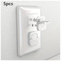 50pcs Outlet Covers Baby Proofing Safety -Child Secure Electric Plug Protectors With Hidden Handle Square