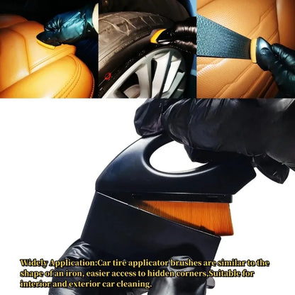 4-5PCS Car Detailing Brush Set Air Conditioning Vent Clean Crevice Sweep Dust Duster Auto Interior with Brush Car Wash Tool Set