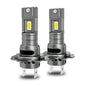 H7 LED Headlight CANBUS 30000LM 7035 CSP Chips 1:1 MINI Size Plug And Play Auto Lamp 6000K Wireless Turbo Fog Light With Fan