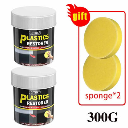 Car Plastic Restorer Back To Black Gloss Auto Interior Leather & Panel Renewal Wax Coating Agent Auto Polish And Repair Coating