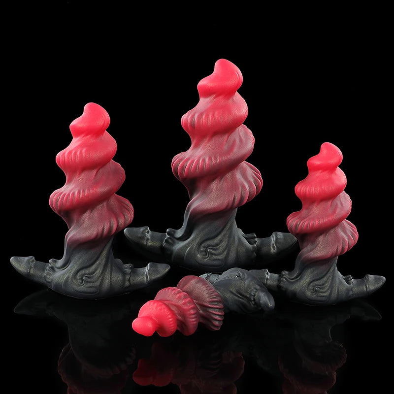Dildo Huge Anal Plug Spiral Sex toys Butt For Men Prostate Massager Anal Penetration Dilation Male Masturbator G-point Stimulate