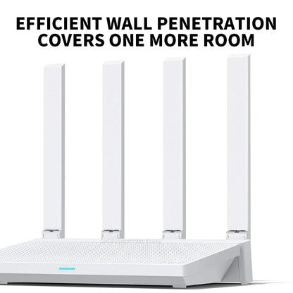 2024 NEW Original Xiaomi AX3000T Router 2.4GHz 5GHz 1.3GHz CPU 2X2 160MHz WAN LAN LED NFC Connection for Home Office Games Mi