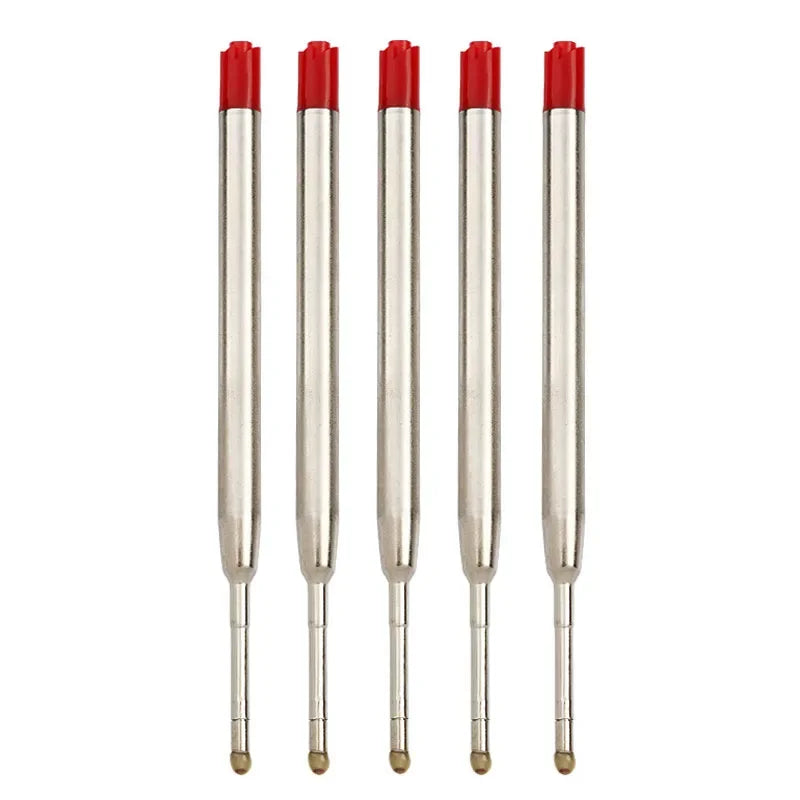 5/10/20pcs L:3.9 In Ballpoint Pen Refills for Parker Pens Medium Point blue red Black Ink Rods for Writing Office Stationery