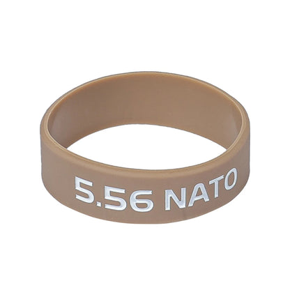 6pcs/Pack Tactical Magazine Marking Band Airsoft Rifle Elastic Mag Rubber Ring For 5.56 Nato Airsoft Rifle Hunting