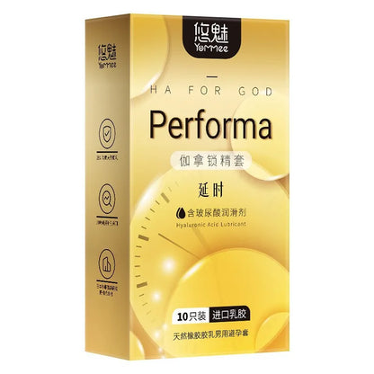 Unusual thin Condoms for couple Women G-spot Stimulation condom with mustache spike sleeve presentations Adult sex products
