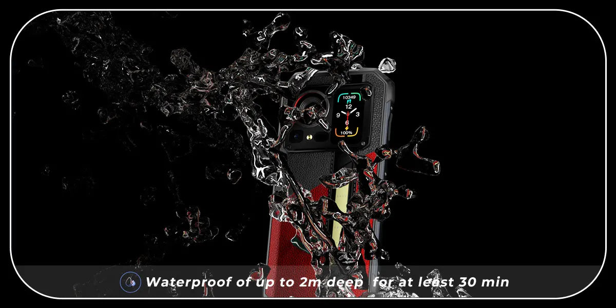 [Ship from DE] HOTWAV Hyper 7 Pro 5G Rugged Phone 200MP Android 14 6.6'' 120Hz Smartphone 36(16+20)GB 256GB 10800mAh Cell Phone