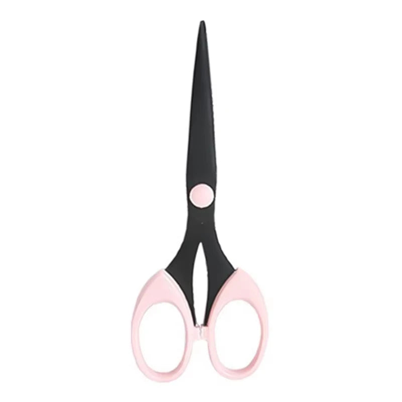 Color Scissor Stainless Steel Blade Safe Design Paper Cutting Scissors for Fine Art Diary Album Craft Office School Supplies