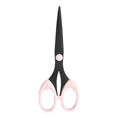Color Scissor Stainless Steel Blade Safe Design Paper Cutting Scissors for Fine Art Diary Album Craft Office School Supplies