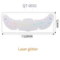 1pc Hot Stamping Freckles Makeup Sticker Metallic Radiation Golden Silver  Fake Freckles Temporary Tattoo Stickers Face Makeup