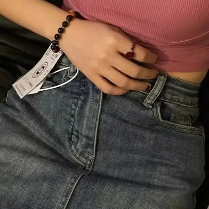 Women's Blue A-line Denim Skirt Y2k Jean Shorts Skirts Harajuku 90s Vintage Mini Cowboy Skirt 2000s Fashion Clothes Summer