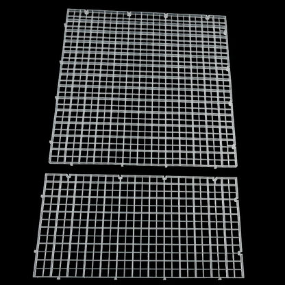 1PC Isolation Board Grid Aquarium Fish Tank Accessory Undergravel Bottom Plate Tray Multi Function Seperator Divider Board Net