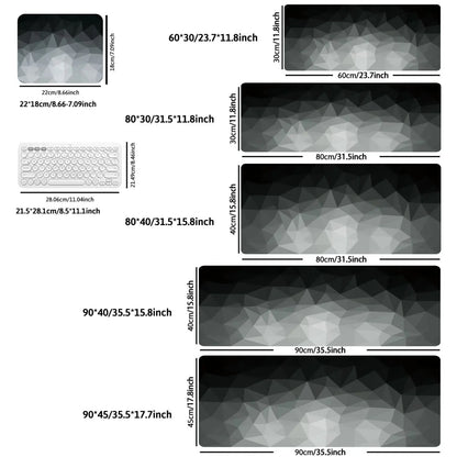 1PC Large Mouse Pads For Desk, Gaming Mouse Pad, Mouse Pad with Stitched Edges and Non-Slip Rubber Base, Extended And Thickened