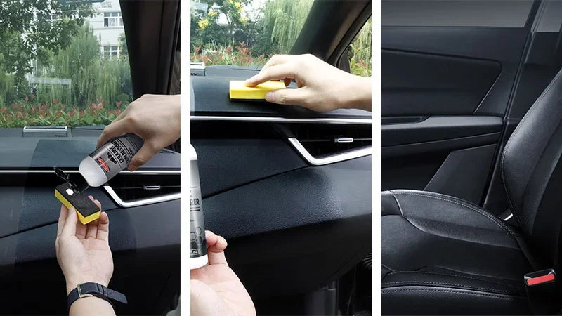 Hydroshine Ceramic Trim Restorer Car Plastic Leather Rubber Restorer Auto Polish And Repair Coating Renovator Refurbish Agent