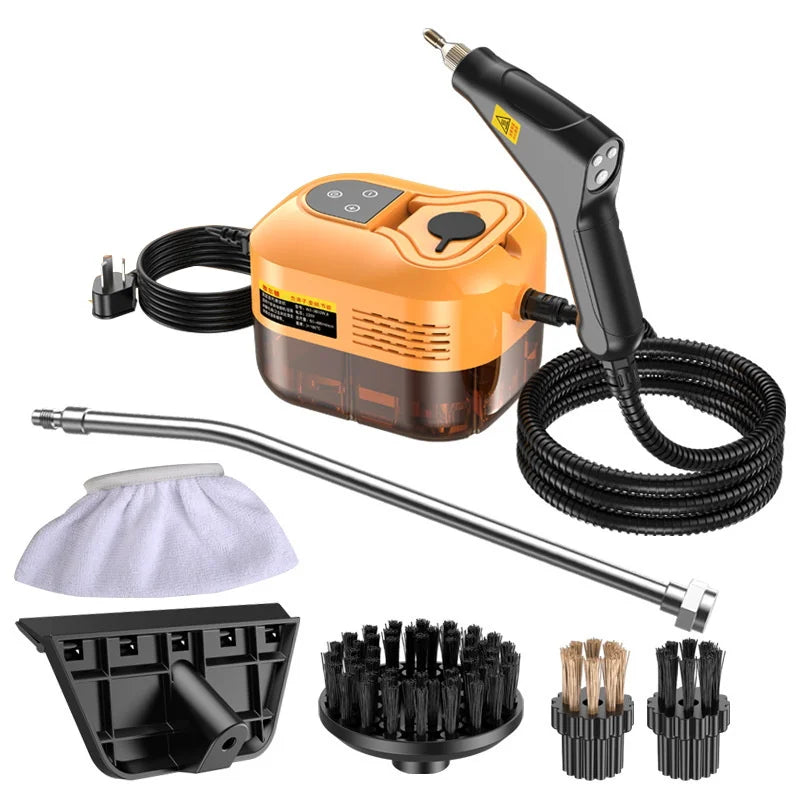 2500W High Pressure High Temperature Household Steam Cleaner For Air Conditioner Kitchen Car Furniture Handheld Steam Cleaner