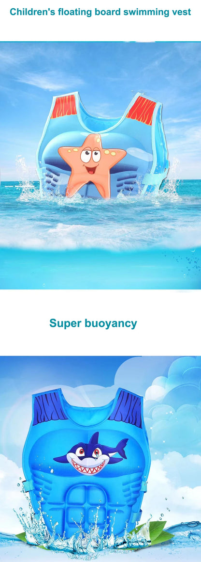 Boy Girl Non Inflatable Swim Vest Safer Baby Float Vest Swimwear Kids Good Swimming Learning Helper Swimming Pool Accessories