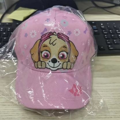 Genuine Paw Patrol Baseball Cap Cartoon Character Outdoor Sports Hat Cute Comfortable Sunscreen Mesh Caps Children's Party Gift