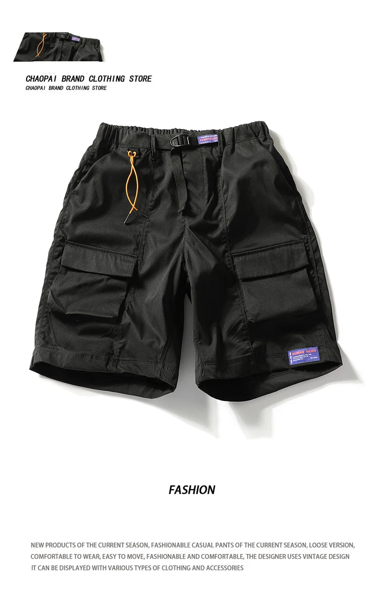 New Summer Men Cargo Shorts Men Clothing Casual Breeche Bermuda Beach Jogger Shorts Male Hot Dropshipping outdoor Multi Pocket