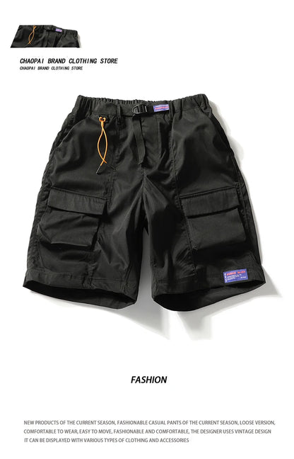 New Summer Men Cargo Shorts Men Clothing Casual Breeche Bermuda Beach Jogger Shorts Male Hot Dropshipping outdoor Multi Pocket