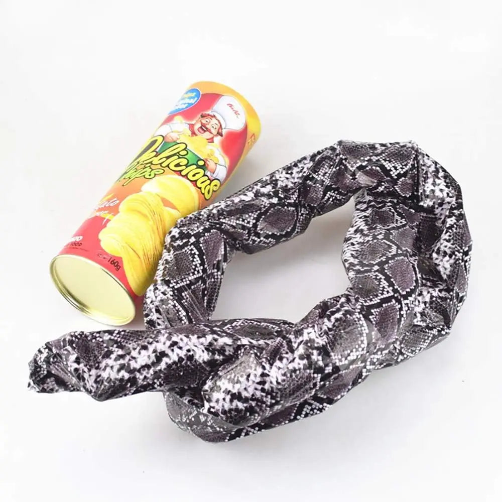Surprise Potato Chip Can Snake Joke Toy Funny Spring Jumping Prank Props Scary April Fools Day Gift Party Decoration Supplies