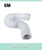 80mm/100mm/110mm/130mm/150mm Portable Air Conditioner Exhaust Vent Pipe Flexible Air Conditioner Exhaust Pipe Vent Hose Outlet
