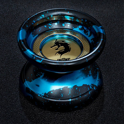 Yoyo Professional Magic Metal Yoyo With 10 Ball Bearing Alloy Aluminum High Speed Unresponsive Yoyo Classic Toys For Kids