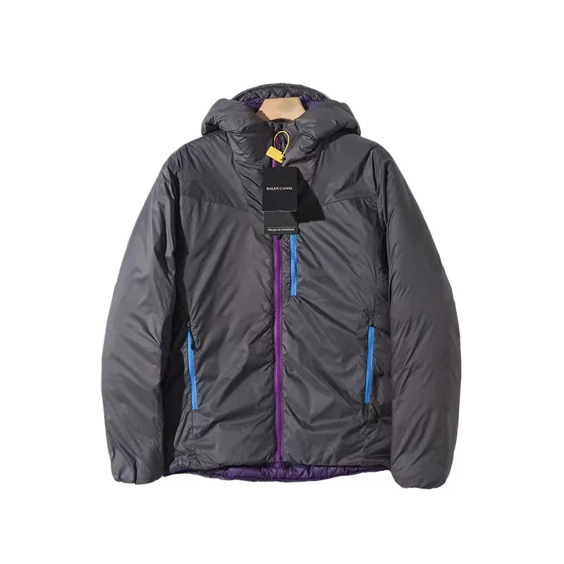 Windproof & Waterproof Winter Jacket  2025 Lightweight Abrasion-Resistant Parka with Hood Unisex Thermal Coat