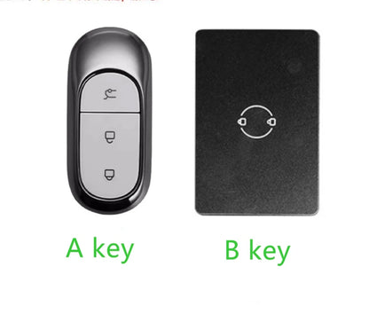 Car Zinc Alloy TPU NFC Card Key Cases Holder Cover Chain For Leapmotor C16 C11 C10 C01 B10 T03 S01 Car Accessories Styling