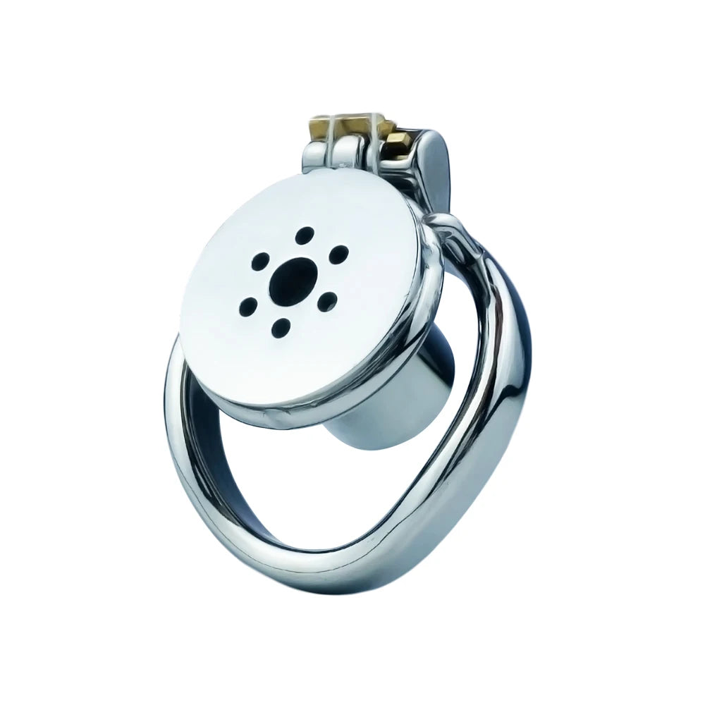FRKO Male Stainless Steel Inverted Chastity Cage Device Urethral Catheter Lock Cock Penis Ring 정조대 BDSM Belt Sex Toys For Men 18