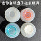Miniature Food Play Mini Vintage Plate Fruit Plate Dinner Plate Doll House Mini Baking Baking Pan Organizer Jar Silicone Mold