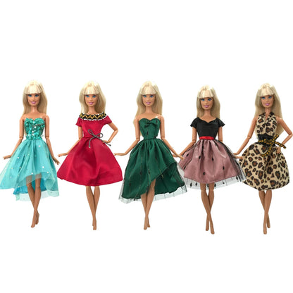 NK 1/6 Doll Princess Dress For 11.5 Inch Doll Clothes For 29CM Dolls Accessories Fashion Outfits Wear Casual Dress Gift Toy JJ