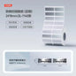 Niimbot M2/M3 Silver Label  Heat Transfer Print Paper Fixed Asset Sticker Office Equipment Laser Silver Self-adhesive