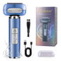 Hatteker 5-D Reciprocating Shaver for Men Home Use Beard Trimmer with LCD Digital Display Mesh Whitener USB Haircut Machine