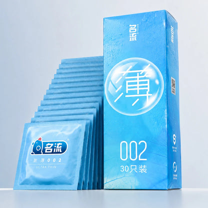 30Pcs Thin Male Condoms Smooth Sleeve Safe Sex Products Contraception Russia Warehouse Fast Delivery 3-7 Days Arrival