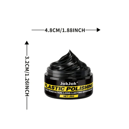 All-in-One Plastic Polishing Paste | Interior Scratch Repair Paste, for Repairing Plastic Oxidation Discoloration and Restoring