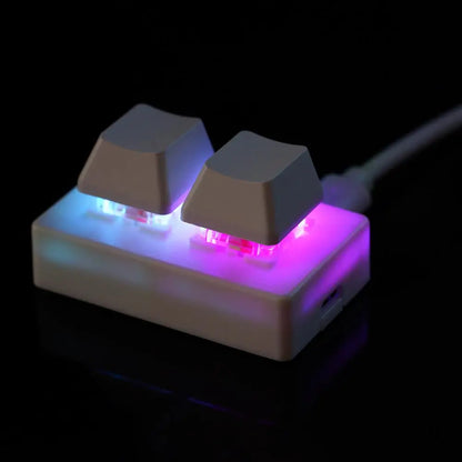 2-key Shortcut Keyboard Copy And Paste USB Custom Programmable Macro Mechanical Keyboard Hot Key Mouse