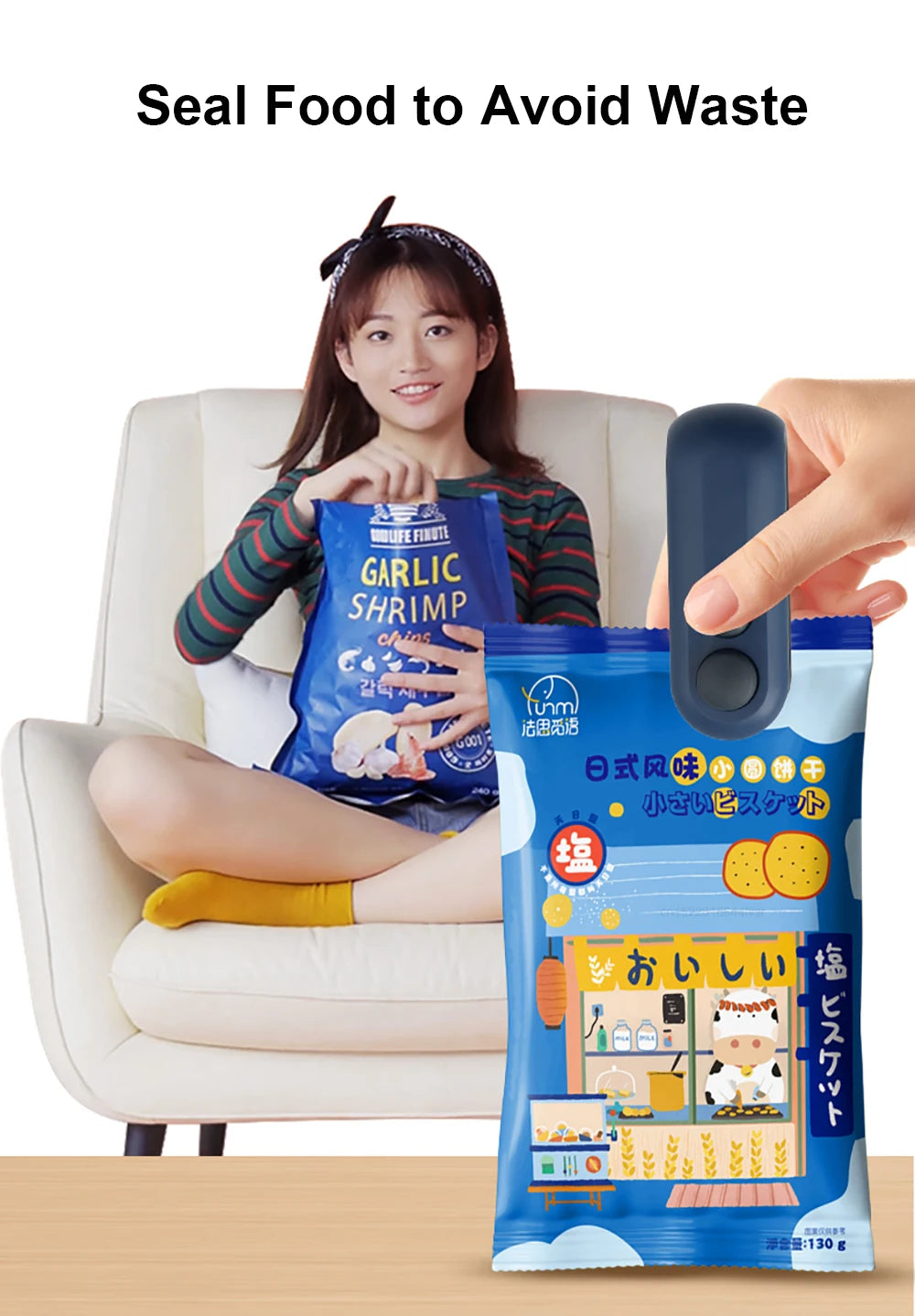 Plastic Bag Sealer Mini Portable Plastic Bags Sealing Machine Handheld Food Packaging Heat Sealer Thermal Plastic Bag Sealants