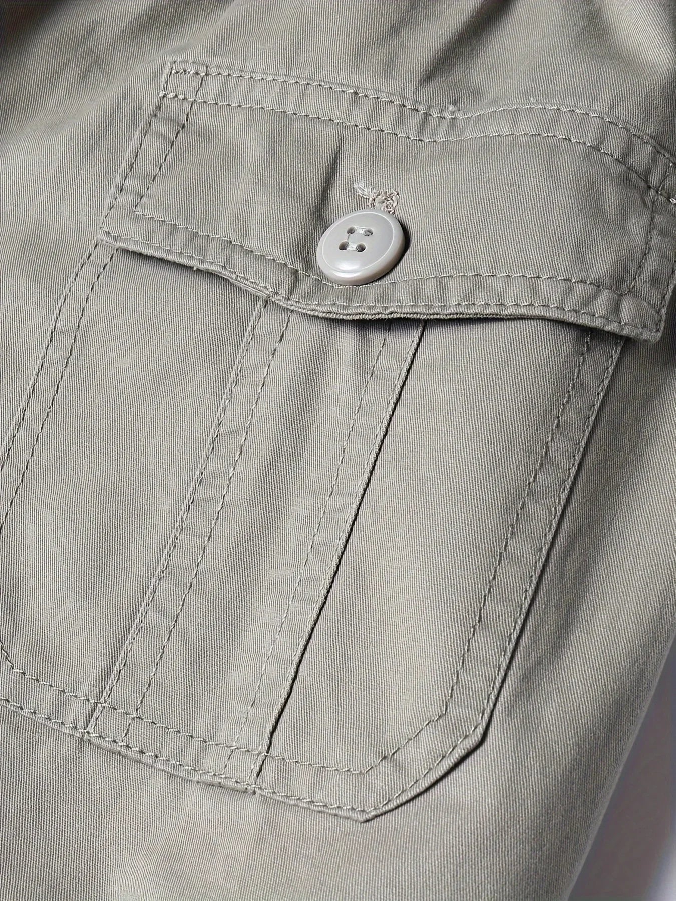 Cotton Cargo Shorts Men's Lightweight Breathable Solid Color Drawstring Waist with Zipper Pockets Casual Summer Short Pants