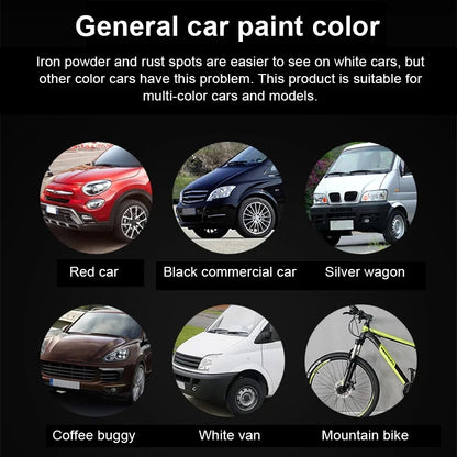 Iron Remover Car Detailing Spray Dissolve Brake Dust Rust Stain Cleaner Safe For Car Paint Alloy Wheel Rim Metal Surfaces