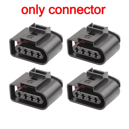 4pcs For Audi VW #4B0973724# Car Ignition Coil Plug Connector Repair Kits Auto Harness Plug Terminal Removal Tool Accessories
