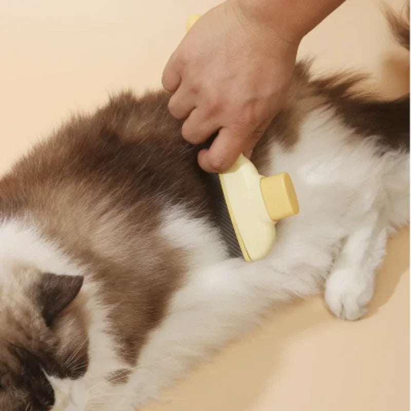 Self-Cleaning One-Button Dog Comb Pet Hair Remover Cat Brush Massage Grooming Combs for Dogs And Pets