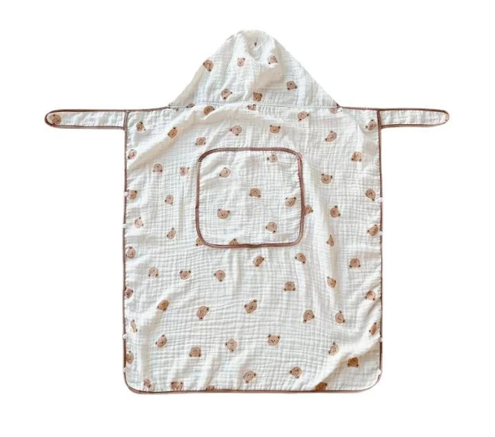 Multifunctional Infant Baby Carriers Blanket Cute Cartoon Korean Anti-mosquito Windproof Stroller Blanket Newborn Shawl Blanket