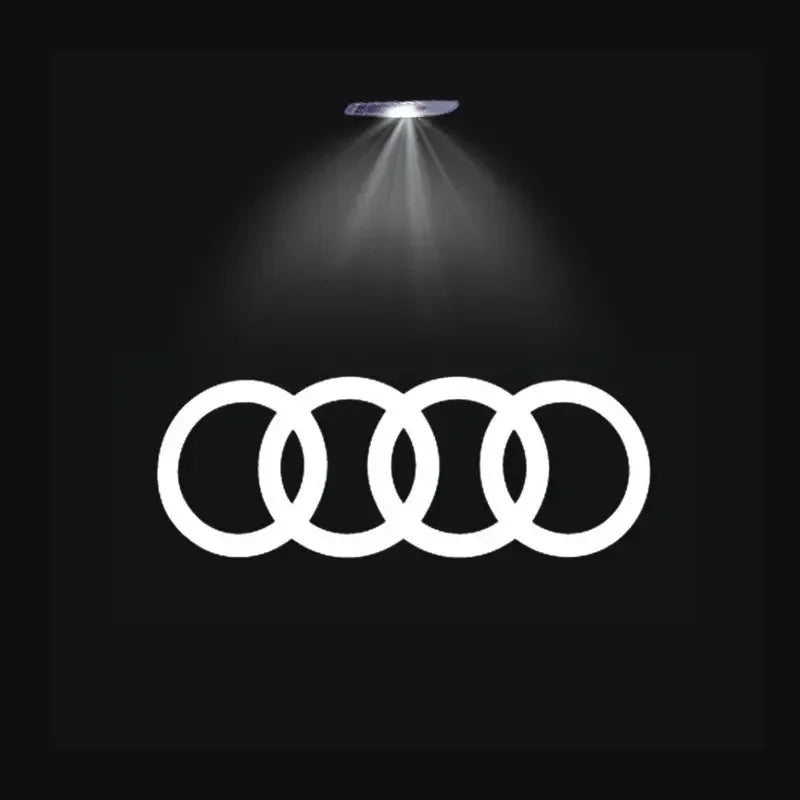 2025 Car Door Welcome Light Led HD Projector Lamp For Audi A3 A4 B8 8P 8V A6 C7 A5 Q5 B7 B6 B9 SLINE QUTTRO RS Q3 Q7 S3 S4 S5 S6
