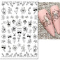 3d Nail Art Decals Spring Booming Violets Lavenders Purple Blue Pink Flowers Butterflys Stickers Decoration For Nail Tips Beauty