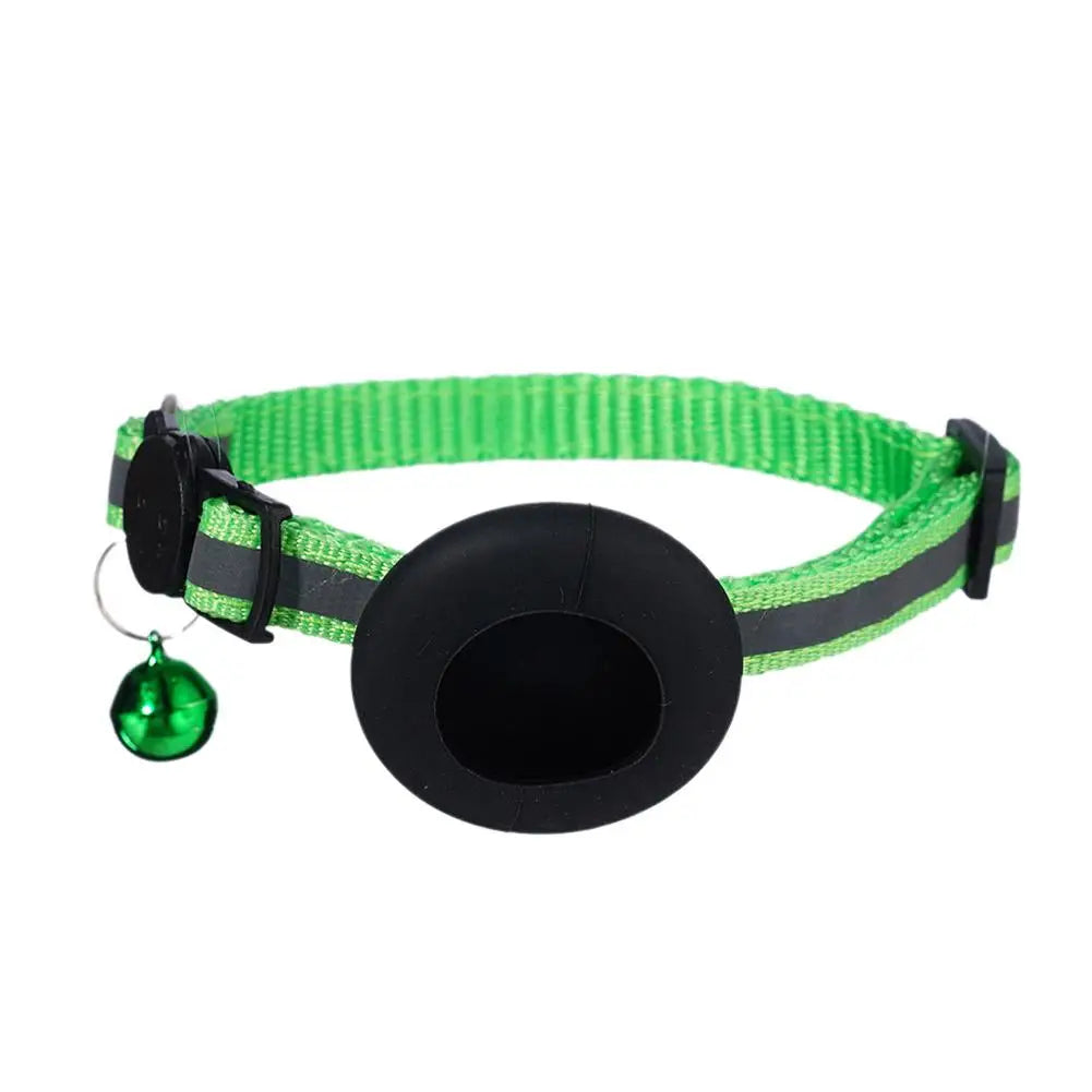 Reflective Adjustable Cats and Small Dogs Collars with Bells Pet Supplies Anti-strangling Cats Necklace Breakaway Cat Collar