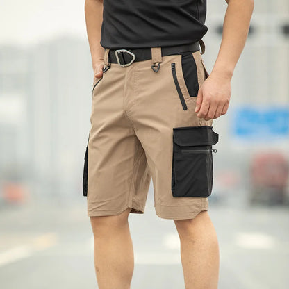 Men's Tactical Cargo Shorts Quick Dry Lightweight Multi-Pocket Military Style for Hiking Fishing Camping Work Summer Outdoor