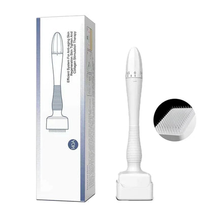 New 140A Adjustable Microneedle Derma Stamp 140 Pins Needles Derma Stamp Skin Care Home Use For Face Beauty Personal Care