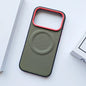 For iPhone 17 Pro Max 17 Air Case Luxury Magnetic Soft TPU+Nylon Woven Leather Back Anti-Fingerprint Cover for iPhone 17